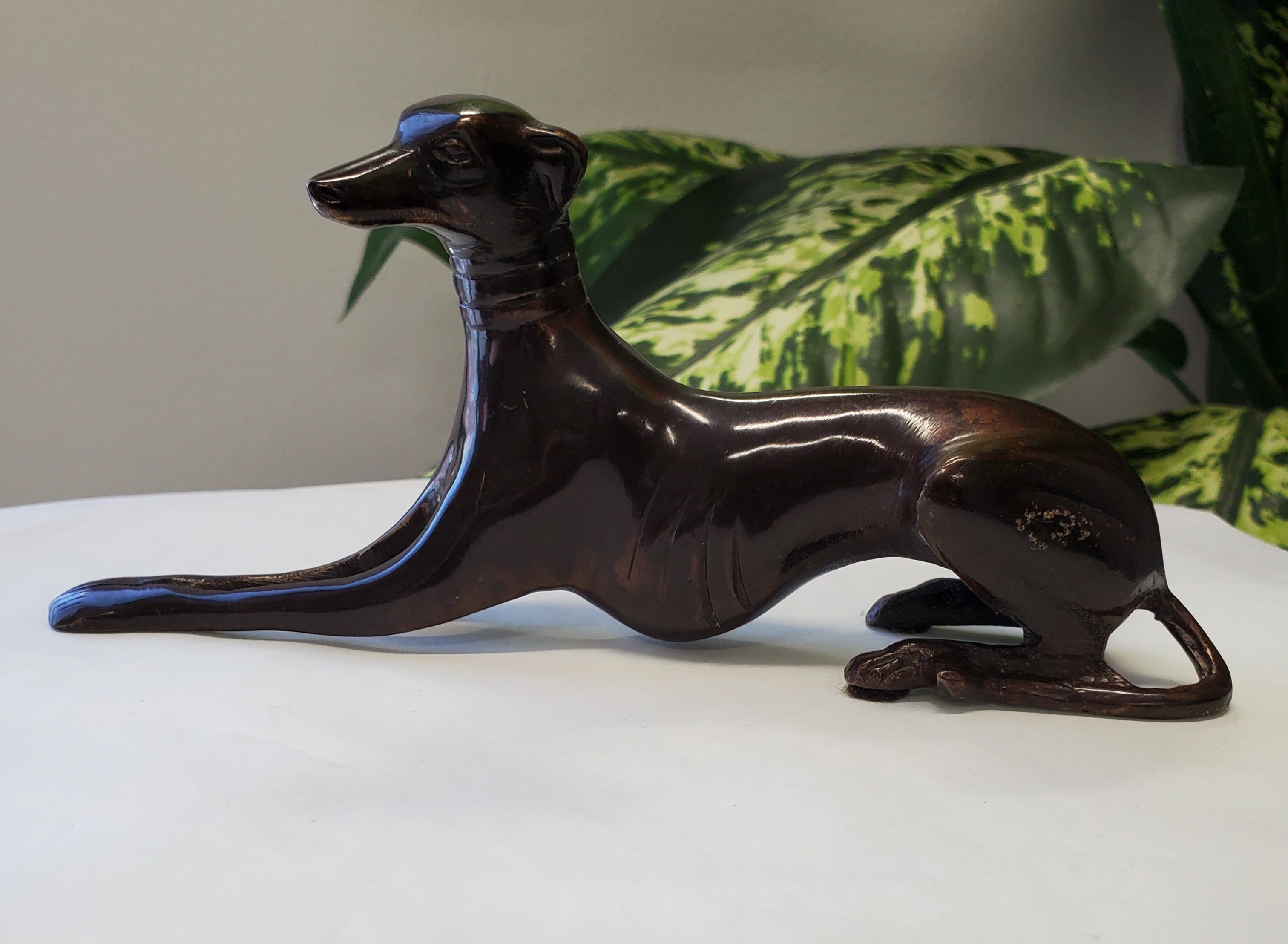 Bronze Greyhound Whippet Sculptures