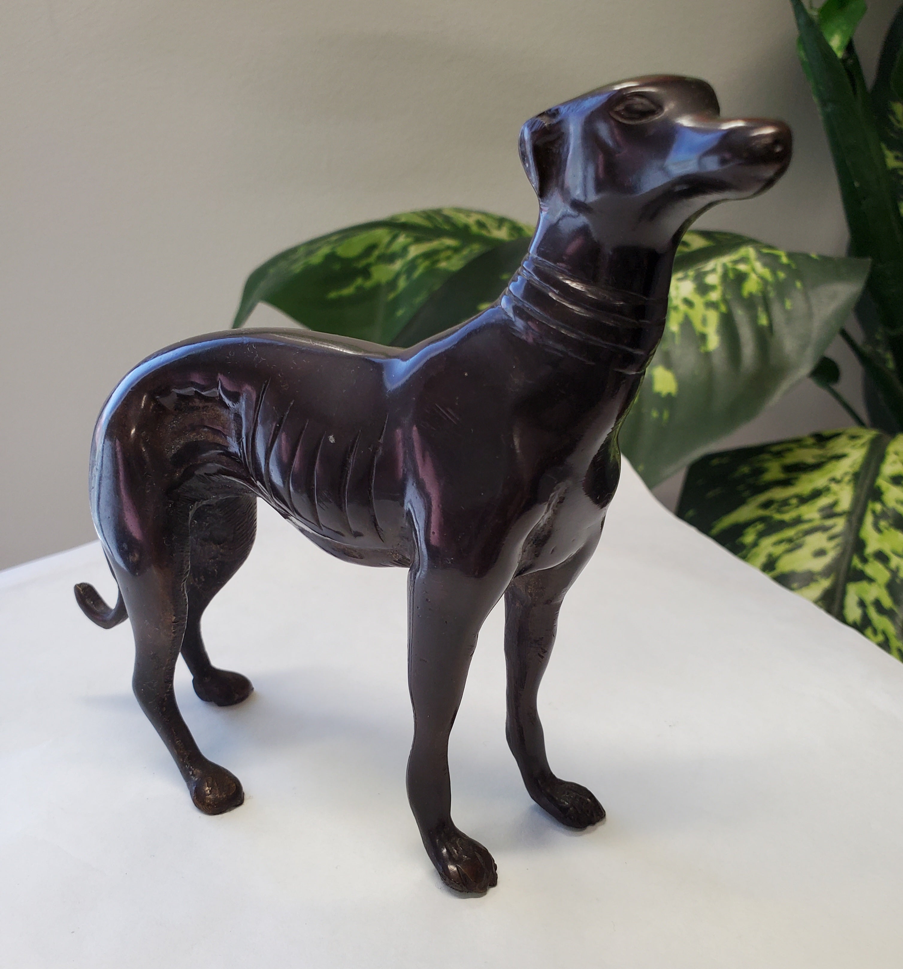 Bronze Greyhound Whippet Sculptures