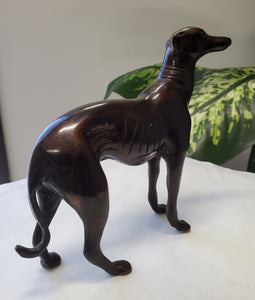 Bronze Greyhound Whippet Sculptures