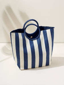 Boardwalk to Cabana Tote Bag - Navy