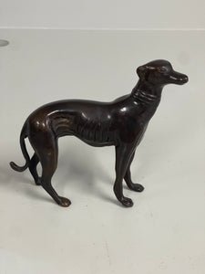 Bronze Greyhound Whippet Sculptures