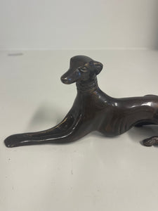 Bronze Greyhound Whippet Sculptures