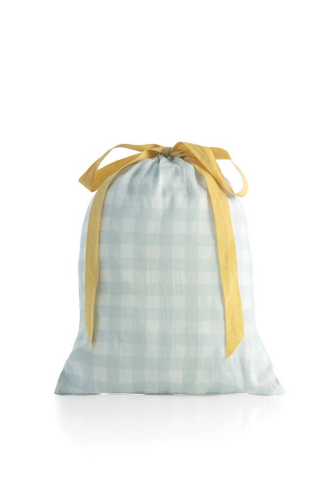 Gingham Pajama Set w/ Bag