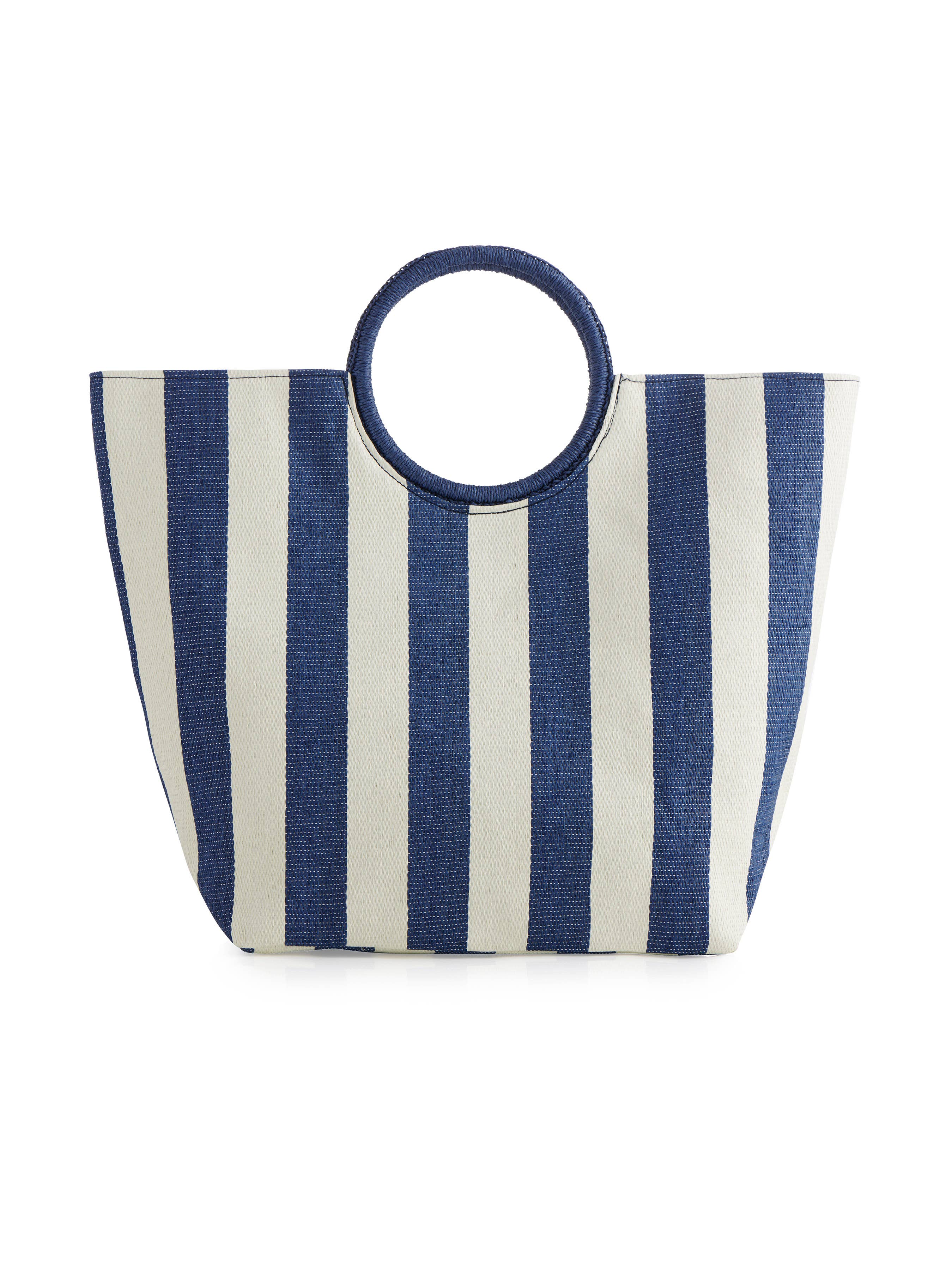 Boardwalk to Cabana Tote Bag - Navy