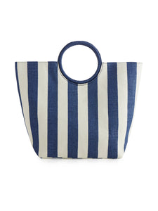 Boardwalk to Cabana Tote Bag - Navy