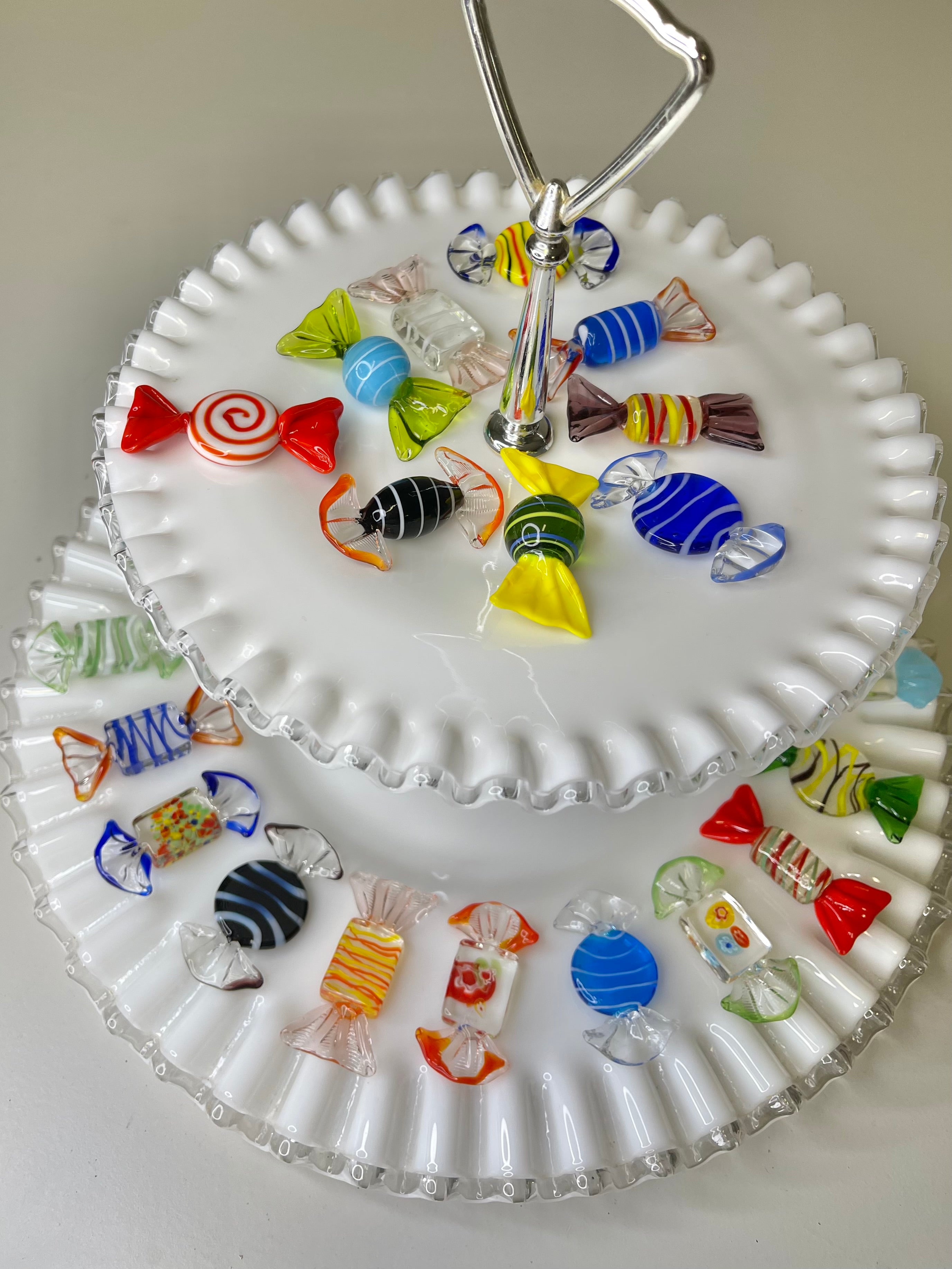 Set of 3 Handmade Murano Glass Bonbons – MAMOMA Boutique